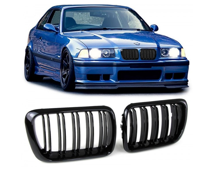 BMW E36 Двойни бъбреци – Черен гланц (1996–1999)