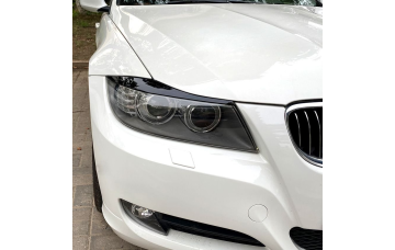 BMW E90/E91 Вежди за фарове – Черен гланц