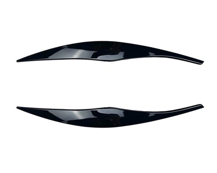 BMW E90/E91 Вежди за фарове – Черен гланц